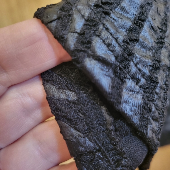 Windsor black patterned corset skater cocktail dress. Worn once! Jnr. Large - Picture 13 of 16